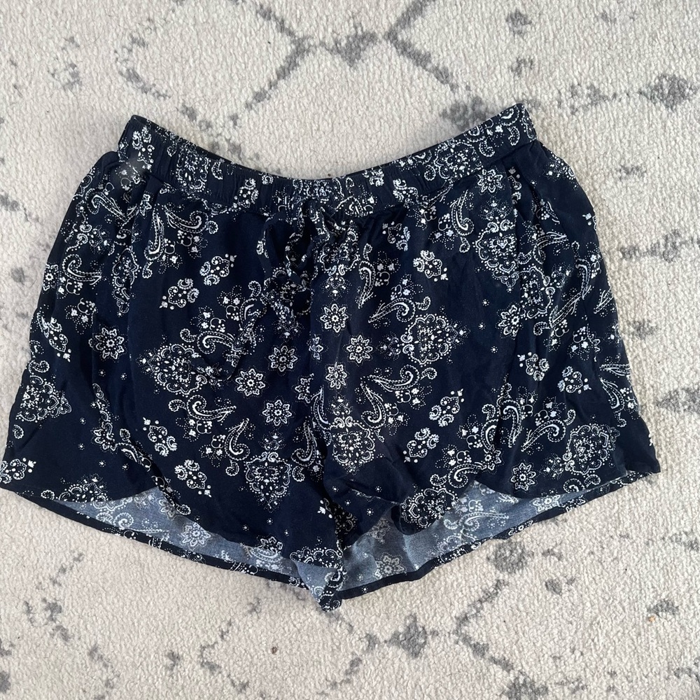 Paisley Print Shorts from Hollister